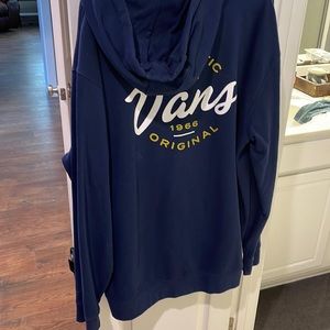 Blue Vans 2xl hoodie